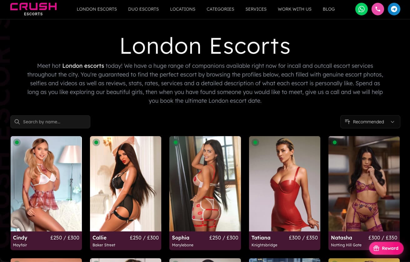 Crush Escorts