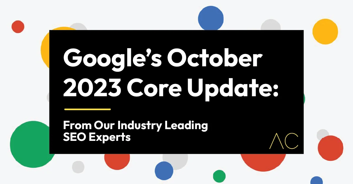 Google's October 2023 Core Update Explained Adult Creative