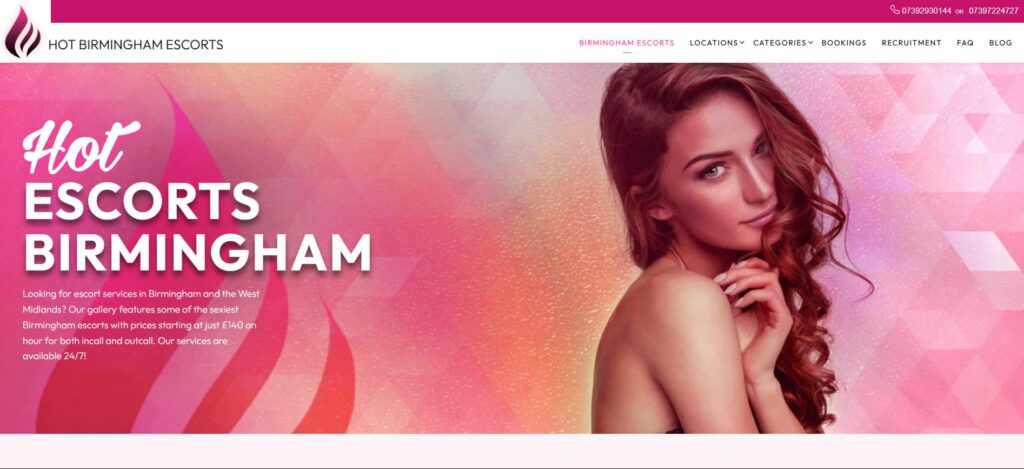 Hot Escorts Birmingham