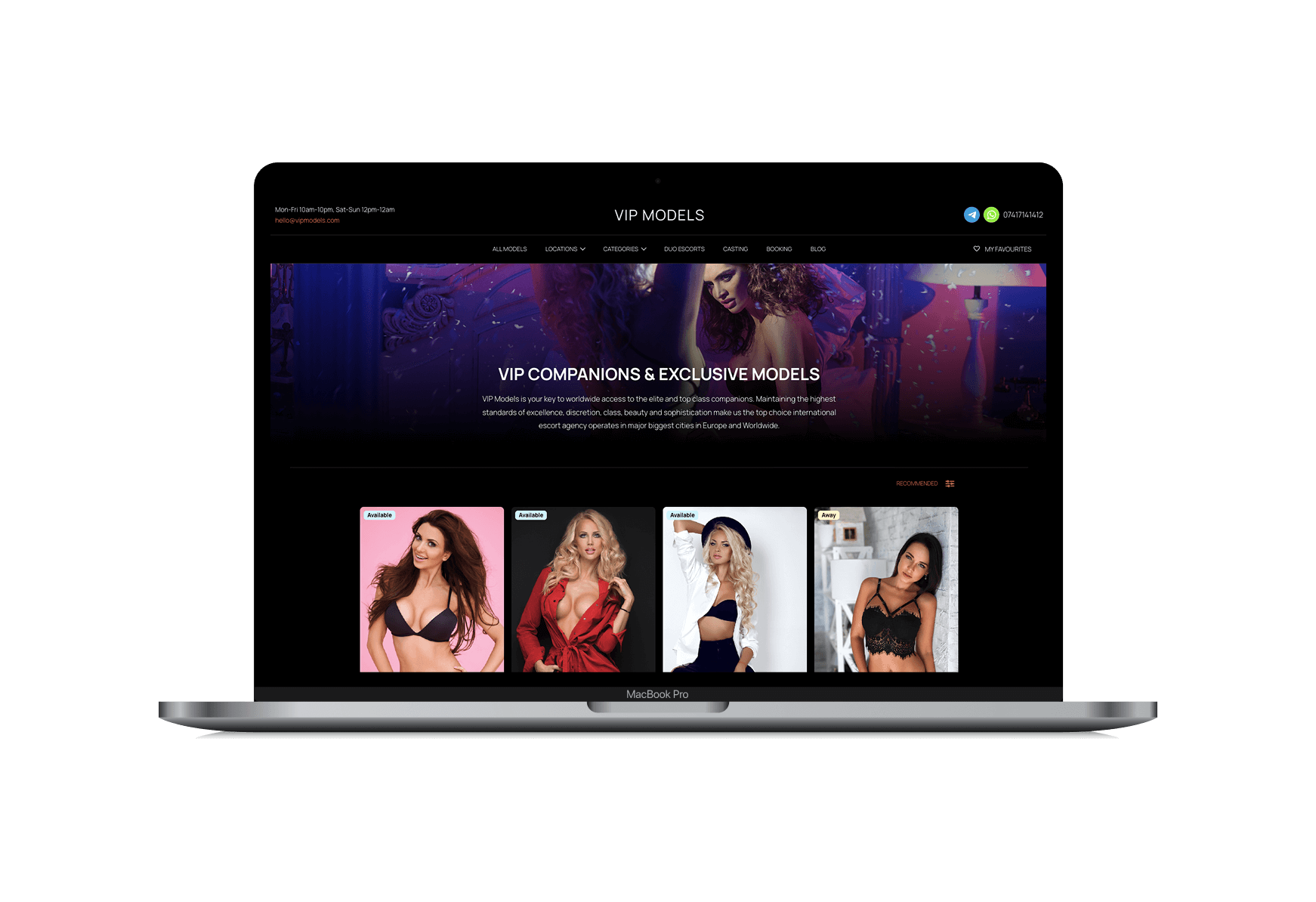 VIP Companions template