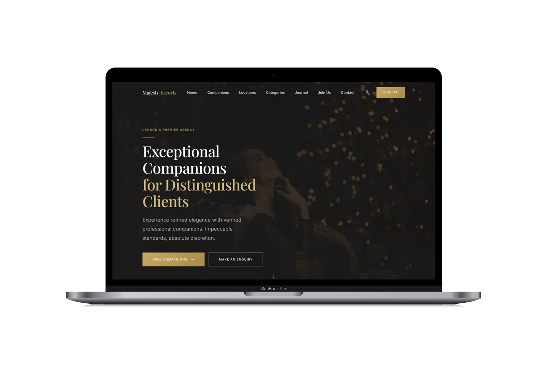 Majesty Escorts template