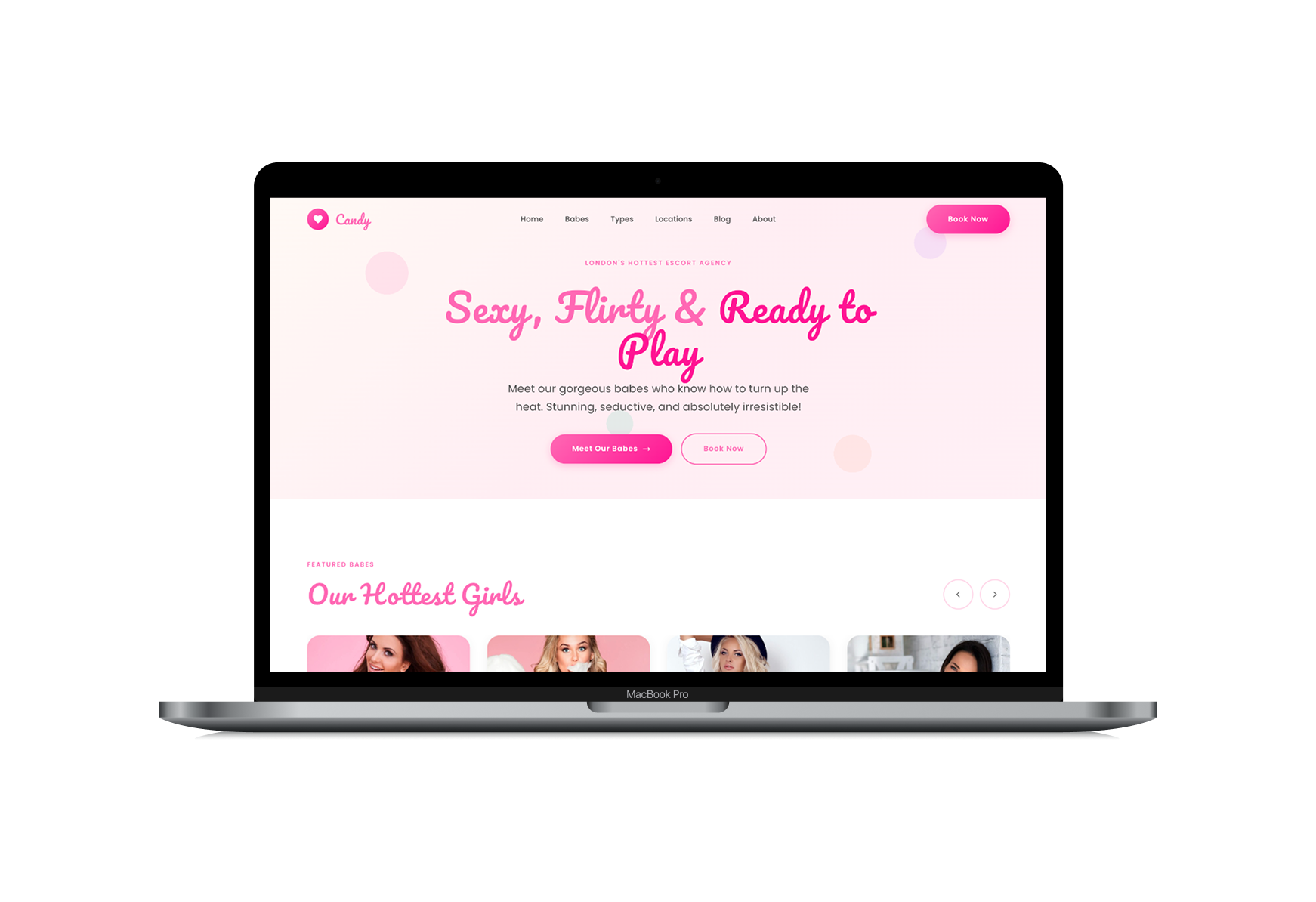 Candy Escorts template