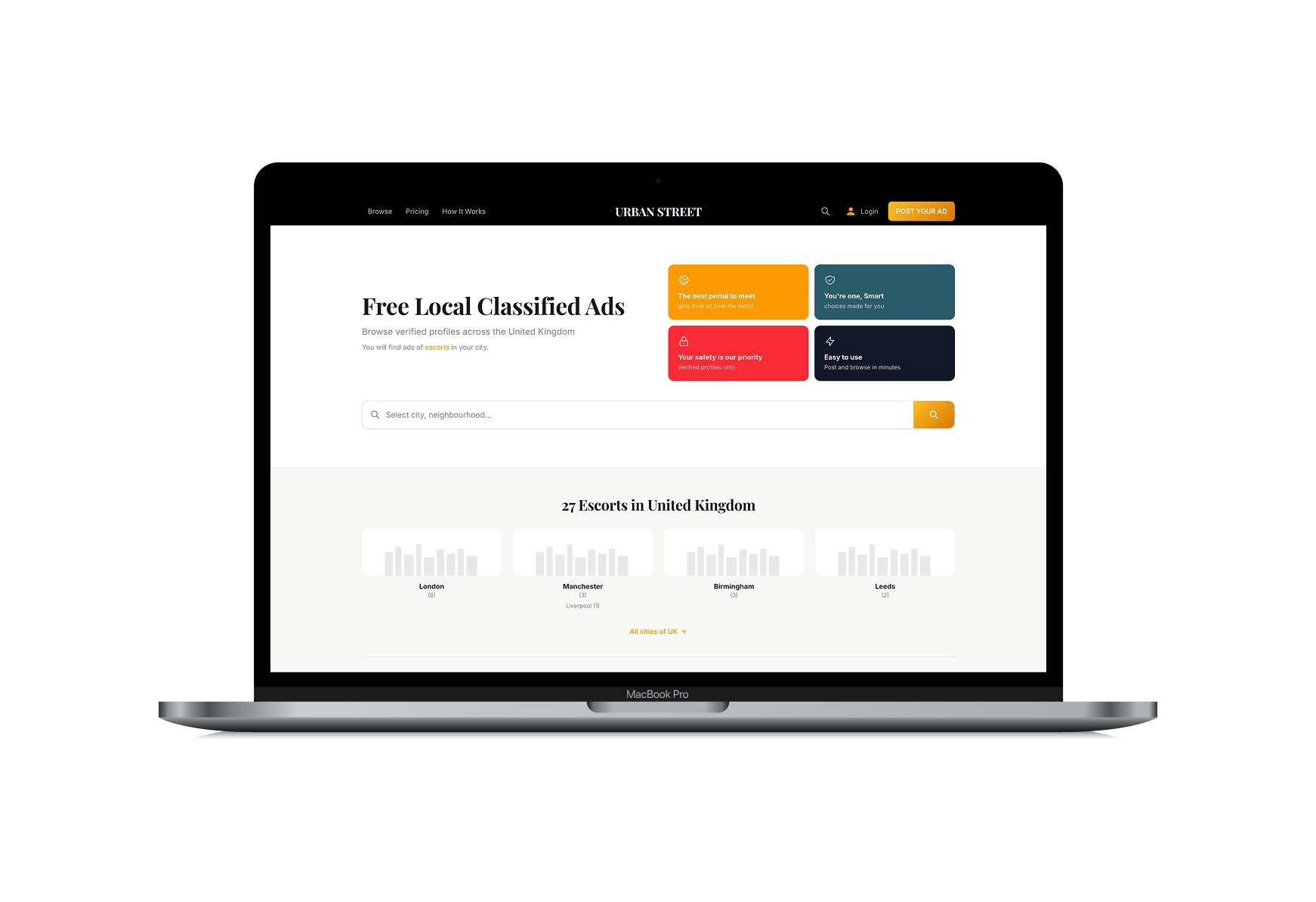 Urban Street template